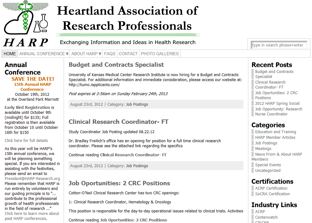 Heartland Association of Research Professionals
